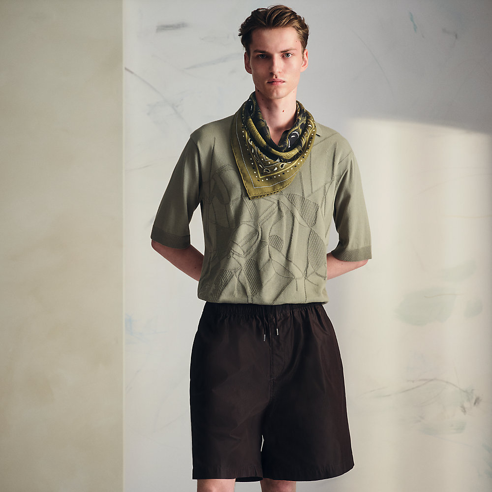 Grrrrr! scarf 65 Bandana - Green | Hermès Mainland China
